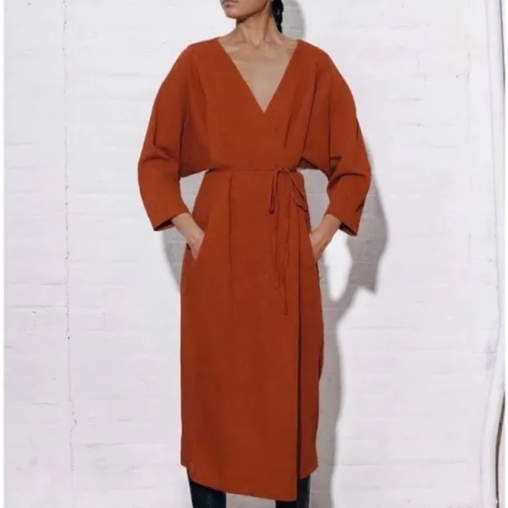 Mara Hoffman Organic Cotton Wrap Dress